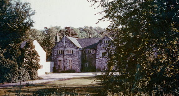 0741.40, JW 124, 26 Mar 1956, Front of School in the evening sunlight