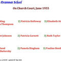 0727.00, BG 099, 20 Jun 1955, Names - On Church Court
