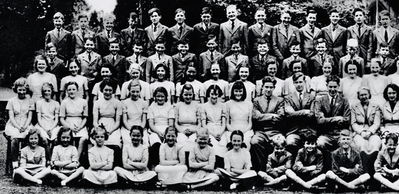0095.01, 1950-01, 14 Jun 1950, Annual School Photo A